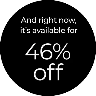 46 percent off promotion shown on the source page